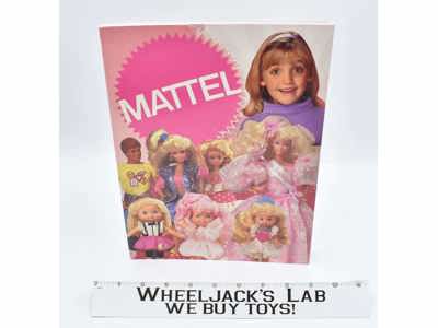 MATTEL 1991 Toy Fair Employee Dealer Catalog BARBIE POLLY POCKET DISNEY SIMPSONS