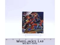 Rodimus Prime Insert Poster Glow In The Dark 1986 G1 Transformers Vintage