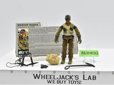 Alpine V1 G.I. Joe ARAH Hasbro 1985 Vintage Action Figure