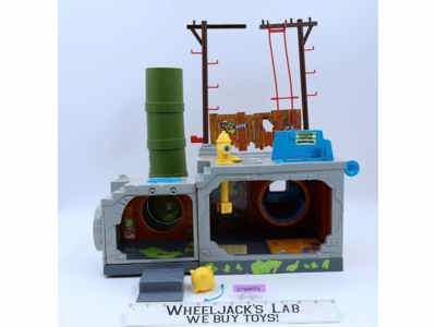 Sewer Lair 100% Complete Teenage Mutant Ninja Turtles Vintage 1989 Playmates