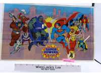 Super Powers Poster DC Comics 1984 Kenner 18"x11"