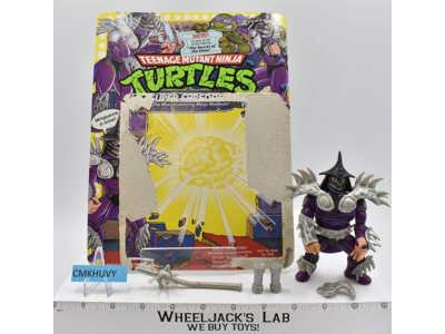 Super Shredder W/Card 100% Complete Teenage Mutant Ninja Turtle 1991 Playmates