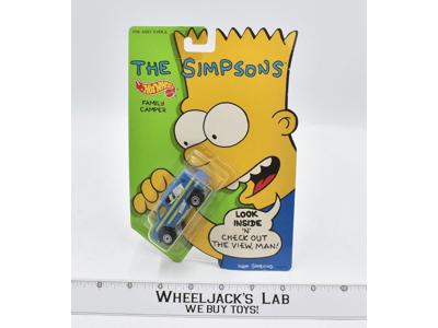 The Simpsons Family Camper Hot Wheels NEW MOSC 1990 NEW MOSC Mattel
