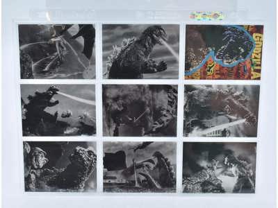 Lot of 72 Godzilla Japanese Trading Cards 2006 Toho Comic Images
