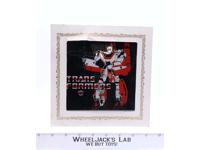 Jetfire Glass Picture Mirror Carnival Fair Prize G1 Transformers 1980s Vintage