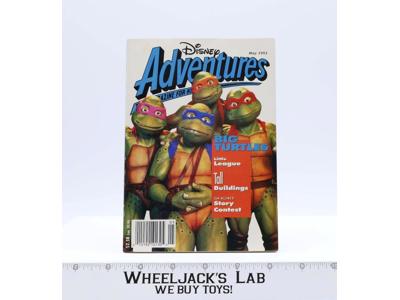 Teenage Mutant Ninja Turtles Disney Adventures Kid's Magazine May 1993
