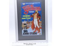 Big John Studd Original Poster 1985 WWF LJN Wrestling Vintage