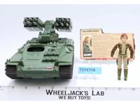 Wolverine W/Cover Girl Complete GI Joe 1983 Hasbro Vintage Action Figure Vehicle