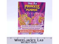 She-Ra Princess of Power magazine order form Mattel 1985 Vintage
