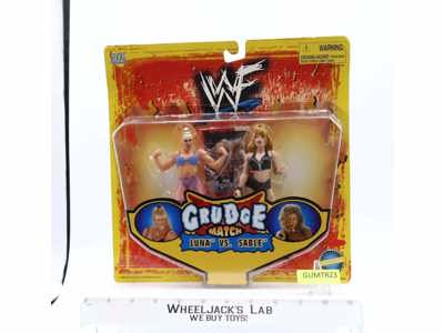 Luna vs Sable WWF Grudge Match 1998 Jakks Pacific NEW SEALED