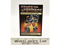 Trailbreaker Action Figure Instruction Manual Booklet 1984 G1 Transformers