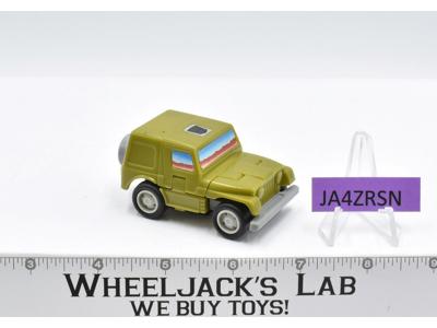 Rollbar 100% Complete WORKS 1987 Vintage G1 Transformers Jeep CJ-7 Action Figure