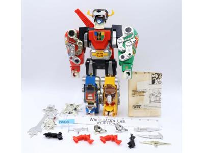 Lion Force Set 100% Complete Voltron 1984 LJN Toys Robot Action Figure Vintage