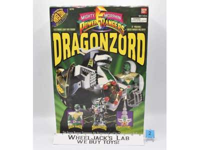 Dragonzord & Green Ranger #2 NEW MISB Mighty Morphin Power Rangers 1994 Bandai