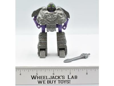 Crackpot 100% Complete Rock Lords 1986 Tonka Vintage Action Figure