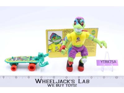 Mondo Gecko 100% Complete Teenage Mutant Ninja Turtle TMNT 1990 Playmates