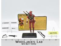 Cobra Red Ninja Leader V1 100% Complete G.I. Joe 2008 Hasbro Action Figure