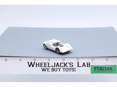 Chaparral 2G White Enamel 1969 Redline Hot Wheels Mattel Vintage Redline RL