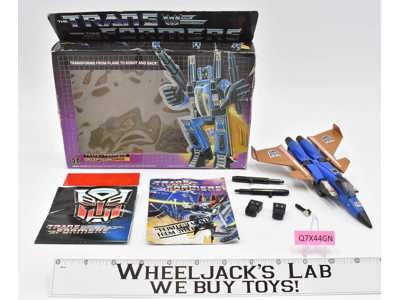 Dirge 100% Complete W/Box 1985 Vintage Hasbro G1 Transformers Action Figure