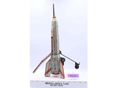Holdraketa Tin Friction 1960's Intercosmos Space Rocket 15.5" Toy