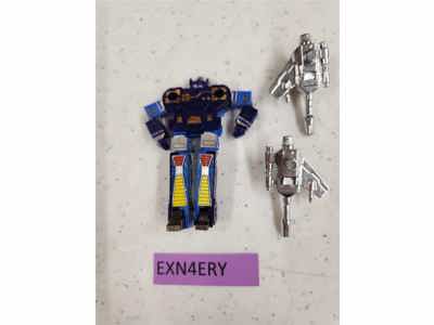 Frenzy Cassette 100% Complete SILVER 1985 Vintage Hasbro G1 Transformers Figure