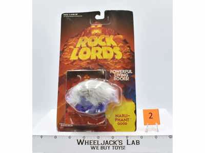 Narli-Phant W/Comic MOSC SEALED Rock Lords 1986 Tonka Vintage Action Figure
