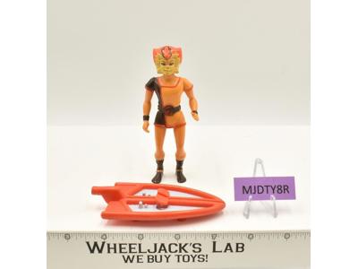 Wilykat W/Board Articulated 100% Complete Thundercats 1986 LJN Vintage Figure