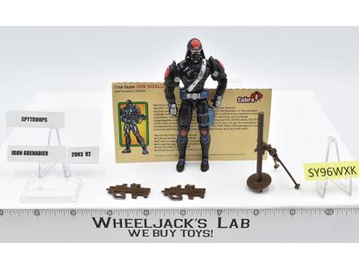Iron Grenadier v2 G.I. Joe Spytroops 2003 Hasbro Action Figure