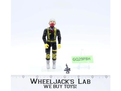 Python Officer V1 100% Complete 1989 G.I. Joe Hasbro Vintage Action Figure
