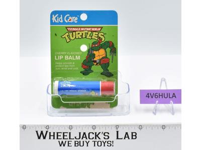 Cherry Flavored Lip Balm MOSC Teenage Mutant Ninja Turtle Kid Care 1990 Mirage