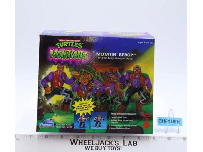 Mutatin' Bebop 100% Complete TMNT Mutations 1992 Playmates Action Figure