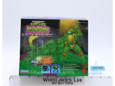 Mutatin' Michaelangelo 100% Complete TMNT Mutations 1992 Playmates Action Figure