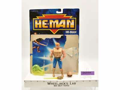 He-Man 100% Complete W/Cardback The New Adventures of He-Man 1989 Mattel Figure