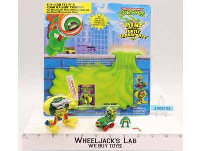 Mini Mutant High Flyin' & Road Raggin' Combo 100% Complete TMNT 1994 Playmates