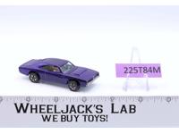 Custom Dodge Charger Purple 1968 Hot Wheels Mattel Vintage Redline RL