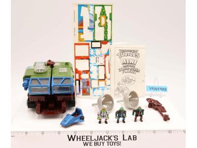 Mini Mutants Cyber Rover Playset 100% Complete TMNT 1995 Playmates Figure
