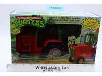 Farmer Don W/ Modern Mutant Tractor 100% Complete TMNT 1993 Playmates Vehicle