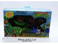 Farmer Mike W/ Turtle Tractor 100% Complete TMNT 1993 Playmates Figure Vehicle