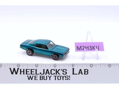 Custom Barracuda  Aqua 1968 Redline Hot Wheels Mattel Vintage RL