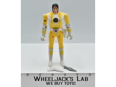 Auto Morphin Trini Yellow Ranger Mighty Morphin Power Rangers 1993 Bandai Figure
