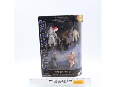 Episode V ESB Figure Set W/ Mini Poster Star Wars 2011 Hasbro NEW MIB