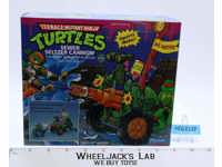 Sewer Seltzer Cannon 100% Complete TMNT 1990 Playmates Action Figure Vehicle