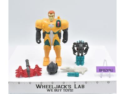 Pretender Pincher 100% Complete NEAR MINT Vintage G1 Transformers Figure