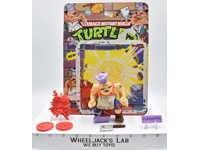 Pizza Face W/Cardback 100% Complete TMNT 1990 Playmates Action Figure