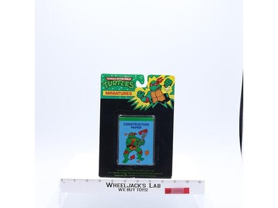 Miniatures Construction Paper Teenage Mutant Ninja Turtles TMNT NEW SEALED