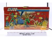GI Joe Collectors Case 24 Action Figures W/TRAYS 1984 Tara Toy Accessory
