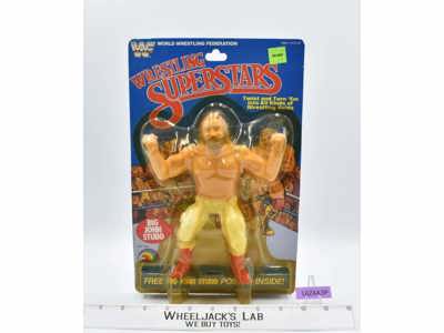 Big John Studd Wrestling Superstars WWF 1985 Titan Sports 8" Figure MOSC NEW