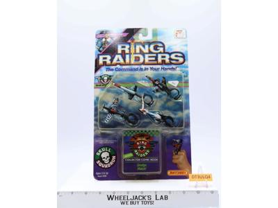 Bandit Wing Squadron W/Comics Ring Raiders 1988 Matchbox NEW MOSC SEALED