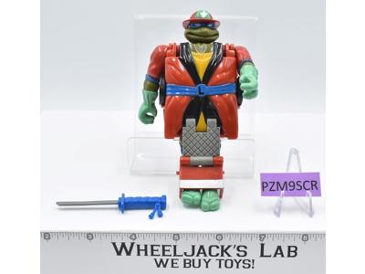 Road Ready Leo Teenage Mutant Ninja Turtle 1993 Playmates Action Figure