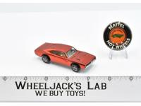 Custom Dodge Charger Red/Orang 1969 Redline Hot Wheels Mattel Vintage Redline RL